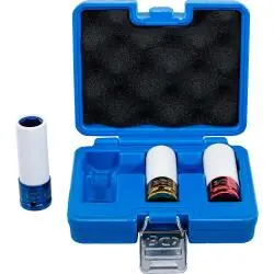 Kraft-Schoneinsätze - 3-teilig - 17, 19, 21 mm - 1/2" Sonderaktion