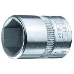 Steckschlüsseleinsatz 1/4" - 6-kant - Schlüsselweite 4 bis 14 mm - Länge 25 mm Neu
