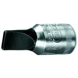 Schraubendrehereinsatz 1/4" - Schlitz - Schneidenbreite 4 bis 8 mm Top-Angebot