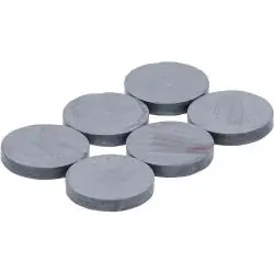 Magnet-Satz - Durchmesser 25 mm - Material Keramik - Inhalt 6-tlg. Nur Für Kurze Zeit