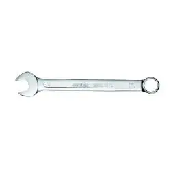 Expressversand Restposten - Ring-Maulschlüssel - Ringseite 15° angewinkelt - SW 20 mm - DIN 3113, Form A