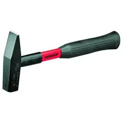 Schlosserhammer - mit Fiberglasstiel - Kopfgewicht 0,2 kg - Länge 280 mm - Gesamtgewicht 0,36 kg Nur Heute